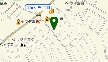 ケーキ館三銃士の地図画像