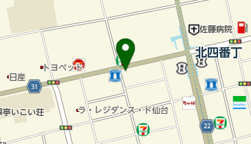有限会社ガトーめぐろ二日町店の地図画像