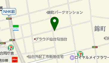 アドバンテック東洋株式会社仙台営業所の地図画像