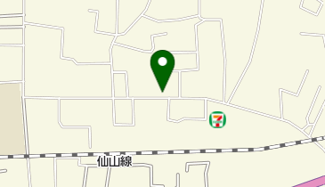 あやし理容所の地図画像