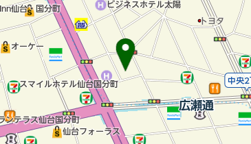 ウイングの地図画像