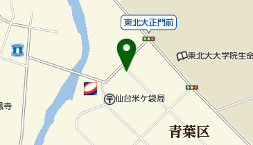 大久保理容所の地図画像