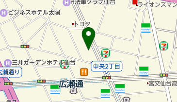 カットハウス・ヨシダの地図画像