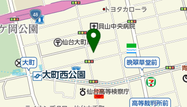 ヘアーサロンブラボンの地図画像