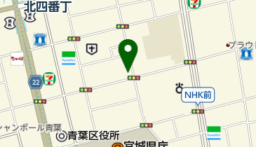 ヘアーリゾート-レップピープスの地図画像