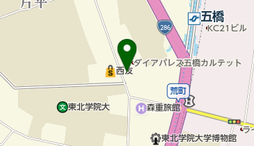 ヘアサロンリーフの地図画像