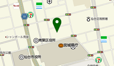 株式会社農協観光 宮城支店の地図画像