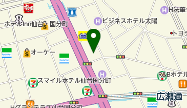 阪急交通社トラピックス 国内旅行の地図画像