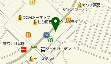 まるまつ 南吉成店の地図画像