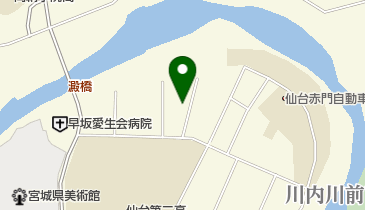 法務総合研究所仙台支所の地図画像