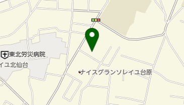 宮城県庁 宮城県地方公所 経済商工観光部 宮城障害者職業能力開発校の地図画像