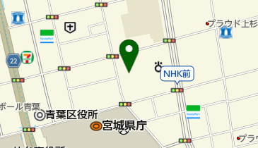 宮城県道路公社の地図画像