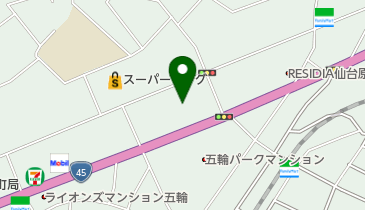 學・治療院の地図画像