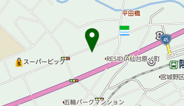 有限会社いのうえの地図画像
