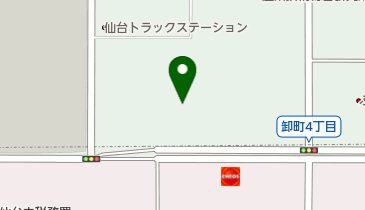 新潟運輸株式会社仙台支店の地図画像