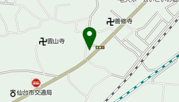SBSみやぎのの地図画像