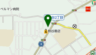 サイクルパークハンザワ 東仙台店の地図画像