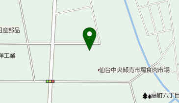 仙台市中央卸売市場 食肉市場の地図画像