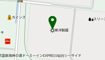 東洋製罐株式会社 仙台工場 総務課の地図画像