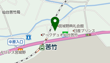 合気道根本道場の地図画像