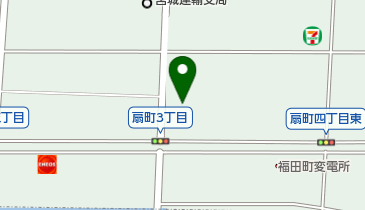 宮城車体株式会社の地図画像