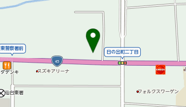 レクサス宮城野の地図画像