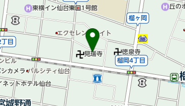 見瑞寺の地図画像