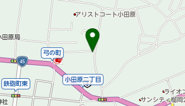 アサノ精肉店の地図画像