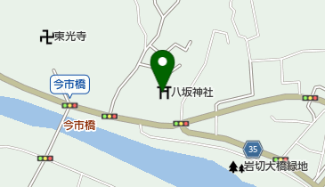 八坂神社の地図画像