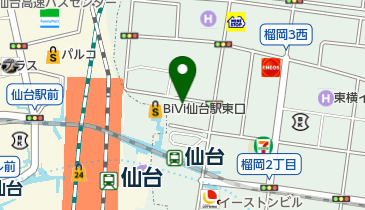 メディカルエステエトワールの地図画像