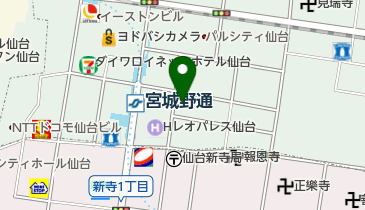 宮城県葬祭業協同組合の地図画像