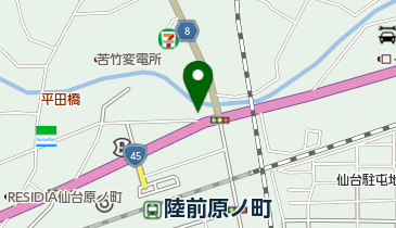 プロショップオノ仙台店の地図画像