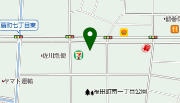 ヤンマー建機販売株式会社の地図画像