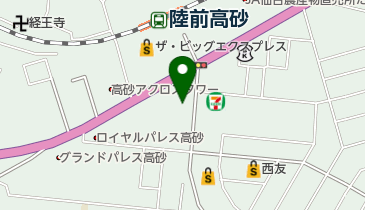 千田美容室の地図画像