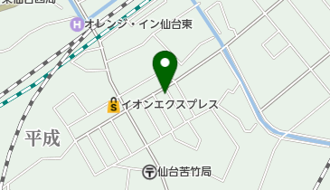 ナカハラ美容室の地図画像