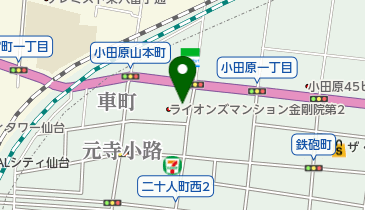 花が咲くプロデュースの地図画像