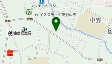 美容室イガラシの地図画像