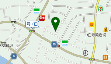 蘭美容室の地図画像