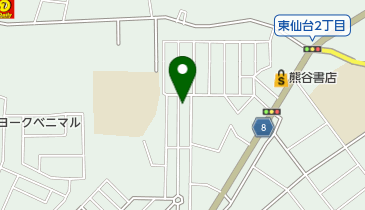 ローズ美容室の地図画像