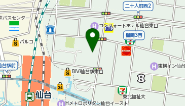 ミヤギユースセンター(NPO法人)の地図画像