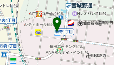 アロン化成株式会社仙台支店の地図画像