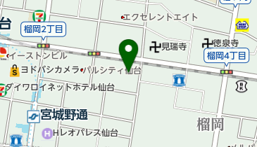 きらら保険サービス株式会社東北支店の地図画像