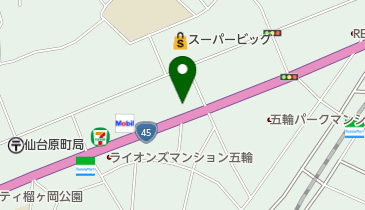 富国生命保険相互会社 宮城野営業所の地図画像