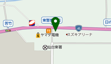 日通商事株式会社 仙台支店の地図画像