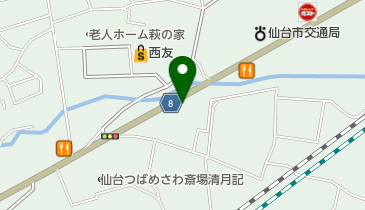 東薬局の地図画像