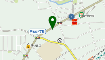 有限会社ガトーめぐろ 東仙台店の地図画像