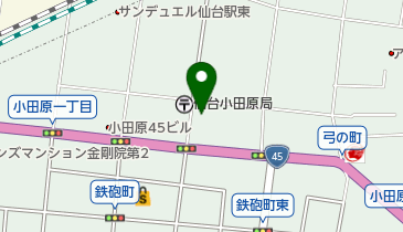 喜代乃湯の地図画像