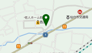 ヘアーサロンイタバシの地図画像