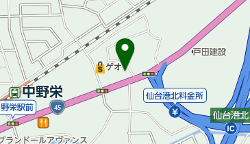 理容あつみの地図画像