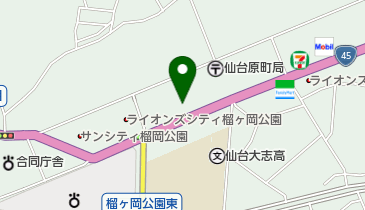 理容さとうの地図画像